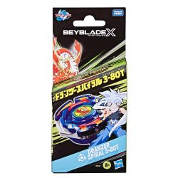 BEYBLADE X - 1 TOUPIE ET 1 LANCEUR - OVER PACK VAN CORTLANDT (TROUSSE DE DÉPART)